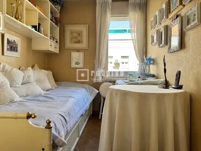Bedroom of Flat for sale in Madrid  with Parquet flooring and Terrace