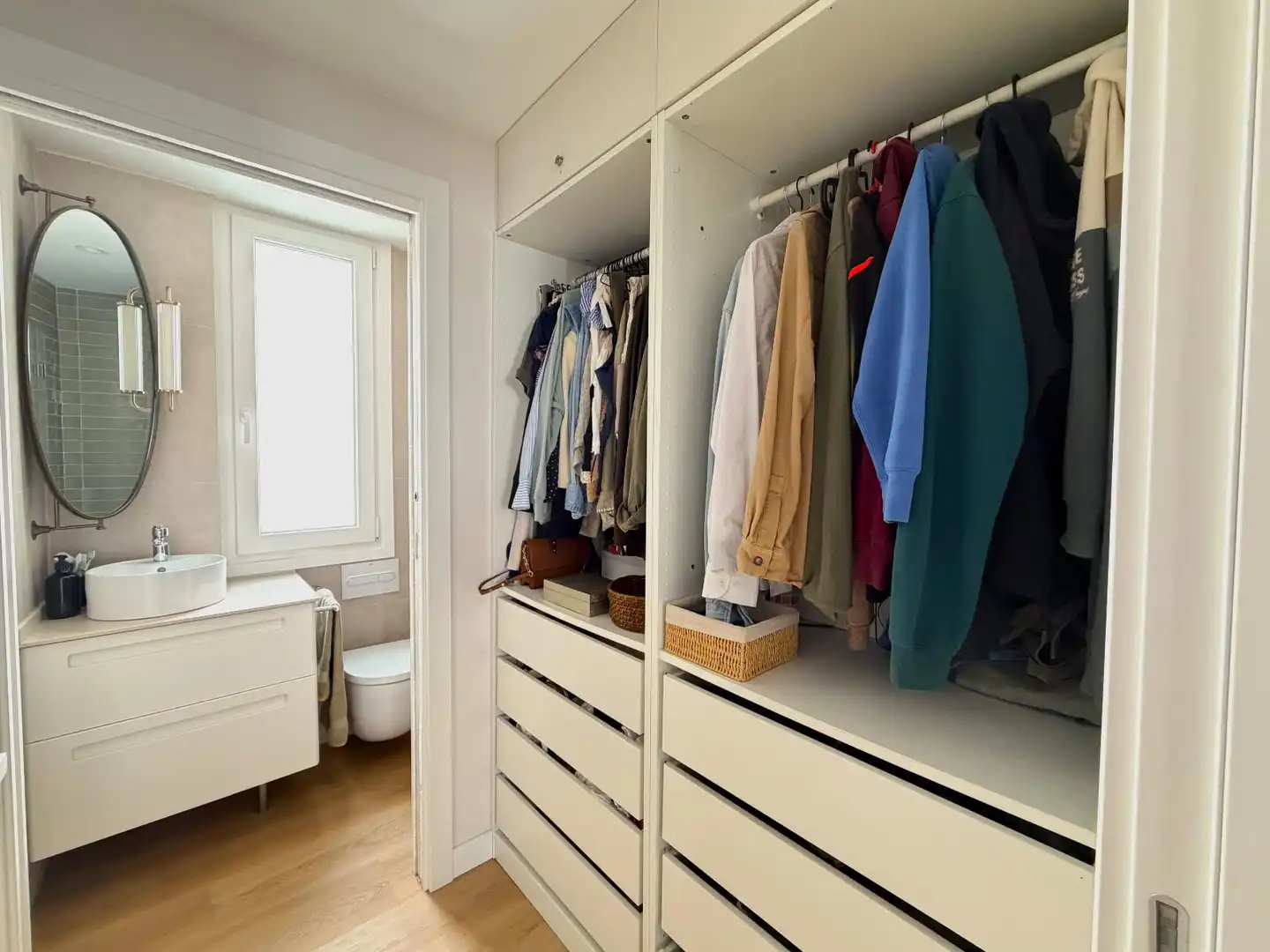 Schlafzimmer von Wohnung zum Verkauf in Lasarte-Oria mit Klimaanlage, Heizung und Parkett
