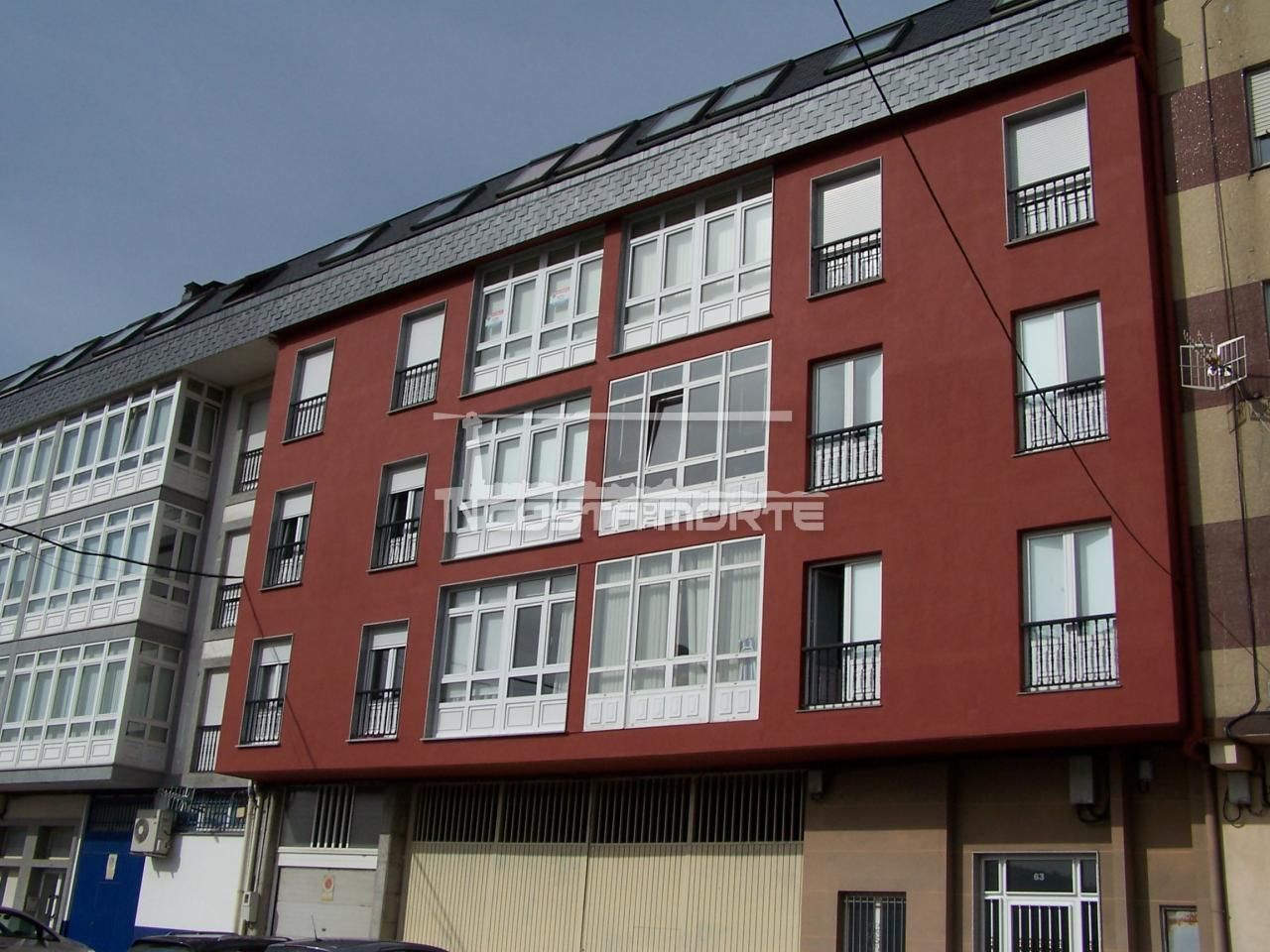 Exterior view of Flat for sale in Cee  with Heating, Parquet flooring and Storage room