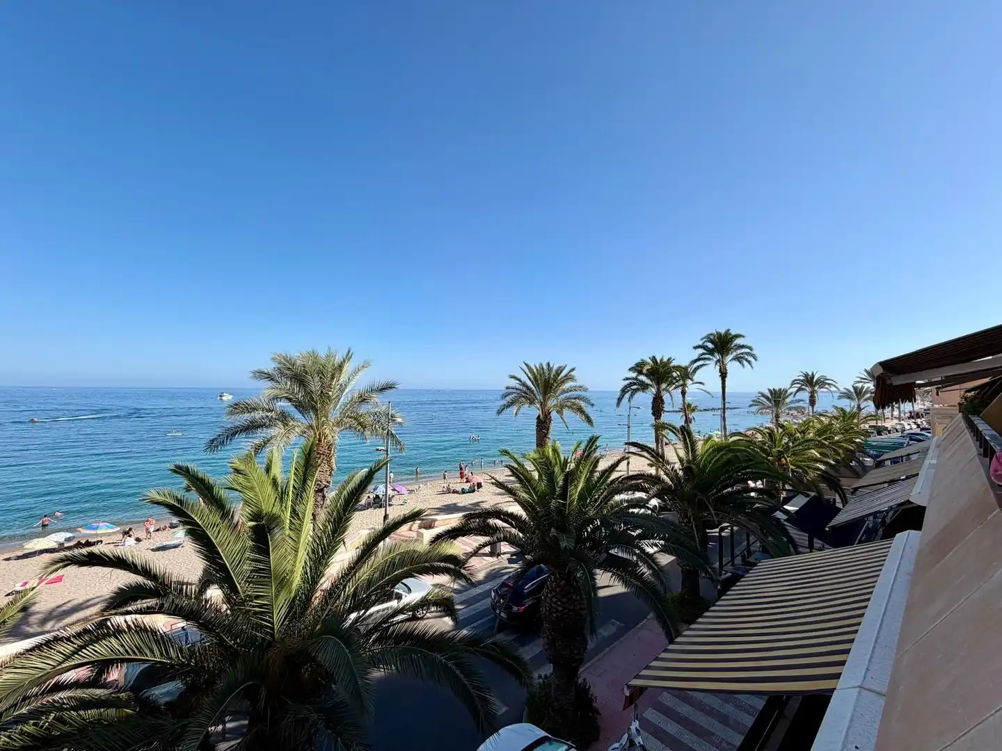 Vista exterior de Piso en venta en Roquetas de Mar con Terraza