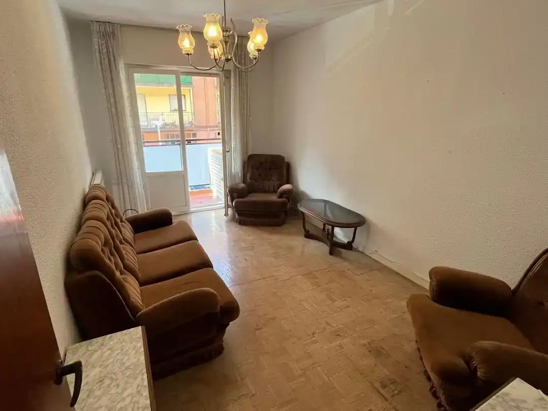 Sala de estar de Piso en venta en Alegia con Parquet y Balcón