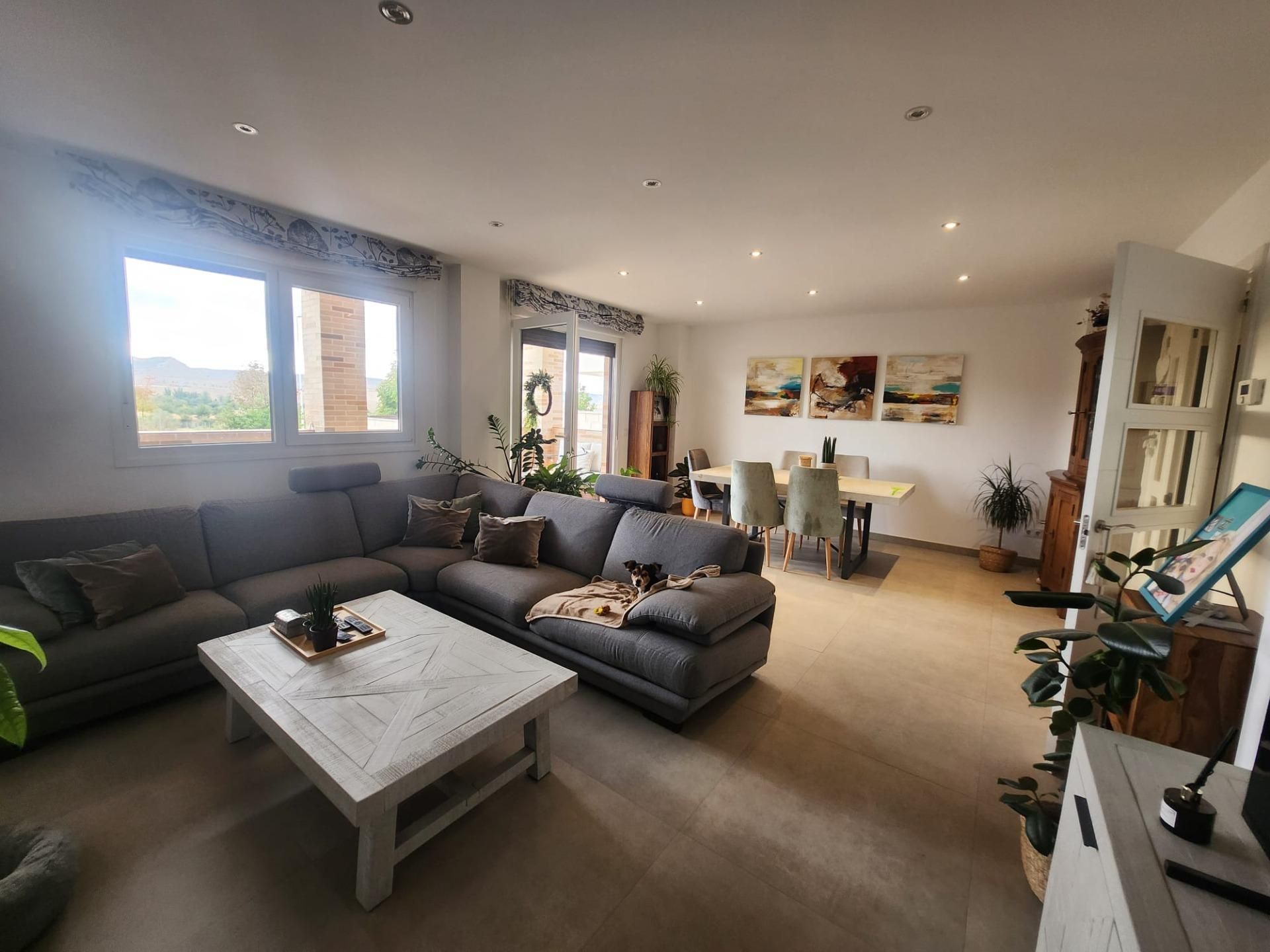 Living room of Single-family semi-detached for sale in Villalbilla  with Heating, Private garden and Terrace