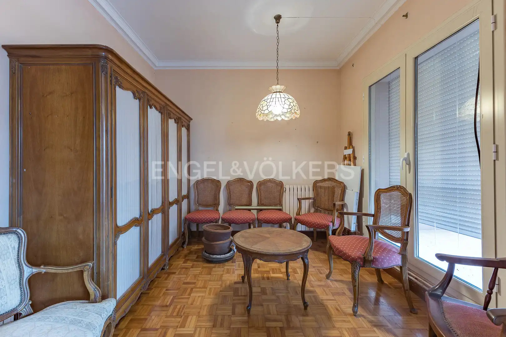 Sala d'estar de Àtic en venda en Barcelona amb Calefacció, Parquet i Terrassa