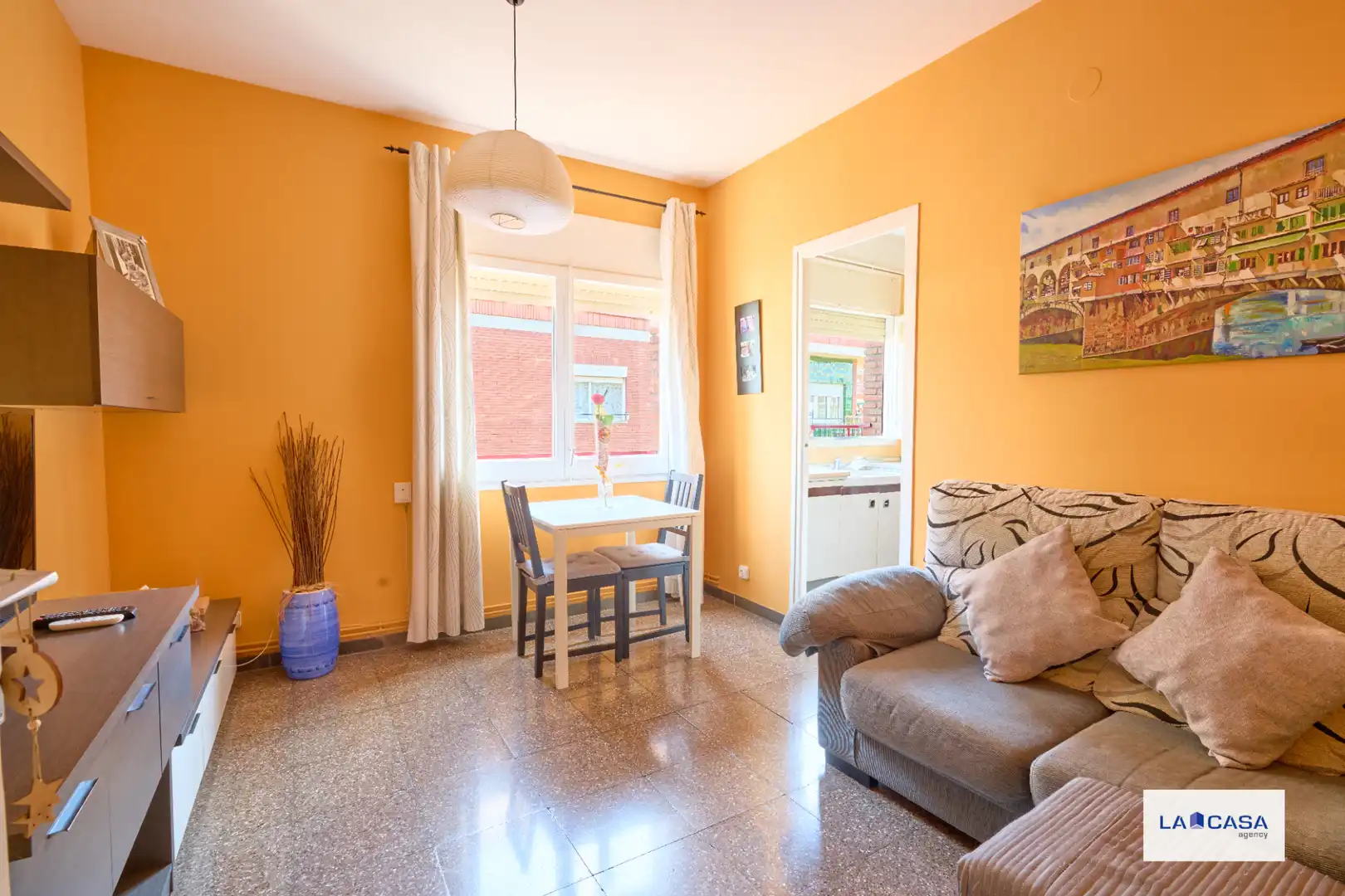 Sala de estar de Piso en venta en  Barcelona Capital con Aire acondicionado, Calefacción y Horno