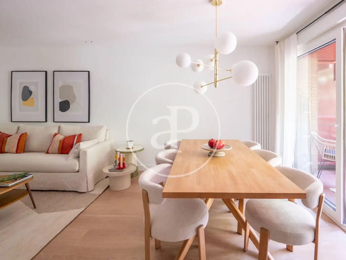 Esszimmer von Wohnung zum Verkauf in Madrid mit Klimaanlage, Heizung und Terrasse
