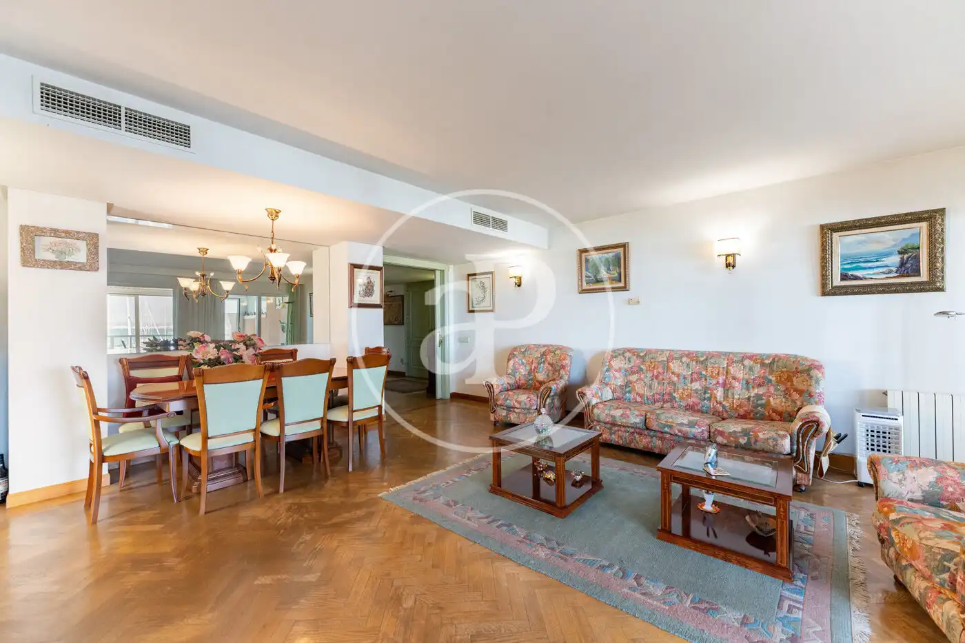 Living room of Flat for sale in  Palma de Mallorca  with Air Conditioner, Heating and Private garden