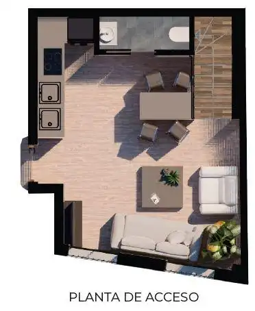 Terraza de Dúplex en venta en El Puerto de Santa María con Calefacción