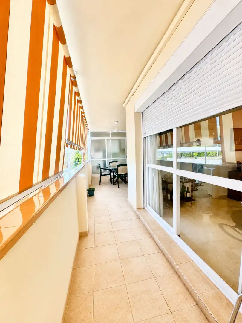 Balcony of Flat for sale in Fuengirola  with Air Conditioner, Terrace and Furnished