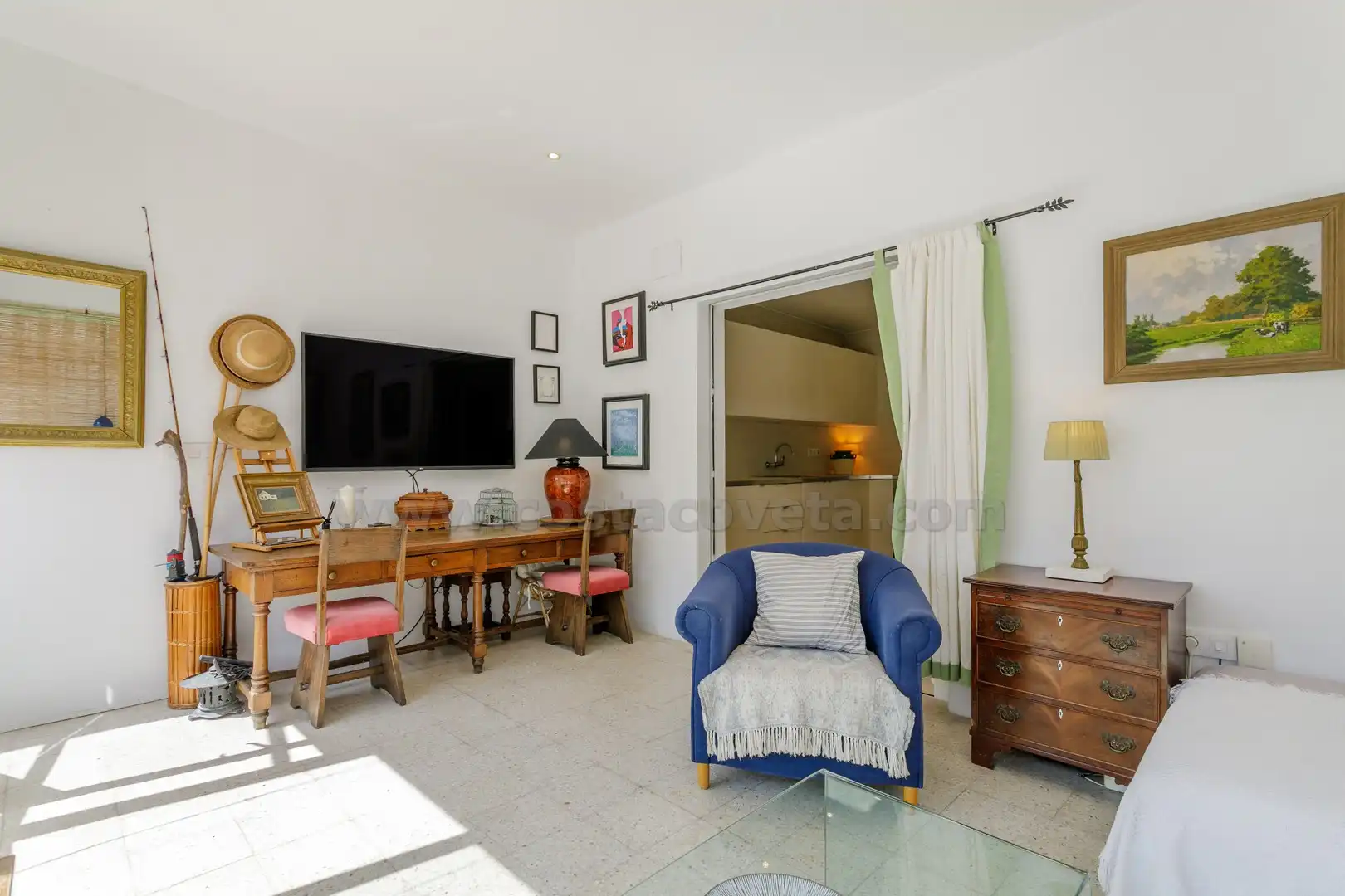 Living room of Detached homes for sale in El Campello  with Air Conditioner, Private garden and Terrace