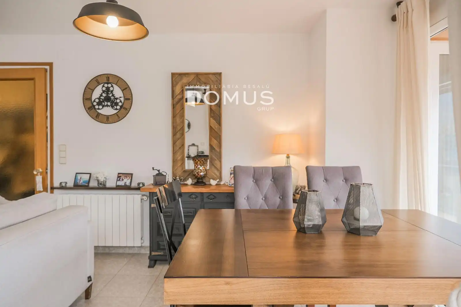 Dining room of Houses for sale in Besalú  with Air Conditioner, Private garden and Terrace