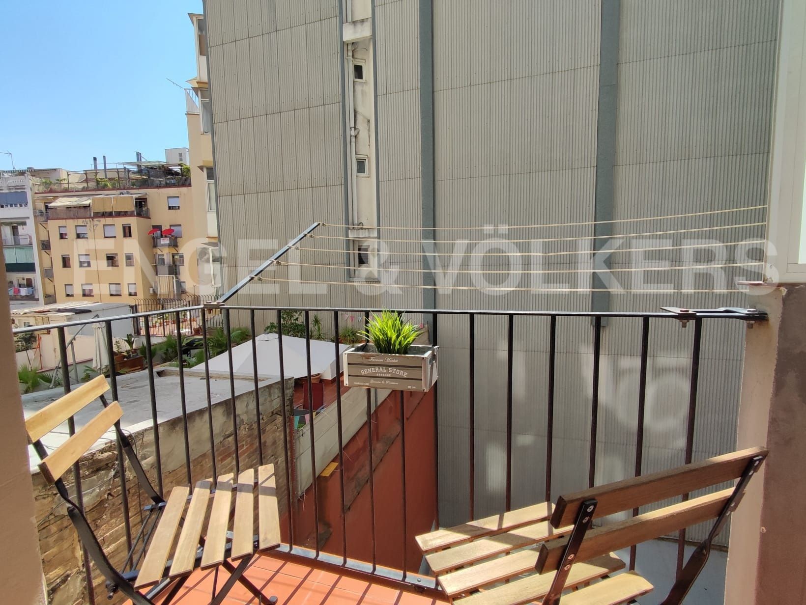 Terrassa de Apartament de lloguer en  Barcelona Capital amb Aire condicionat, Calefacció i Parquet