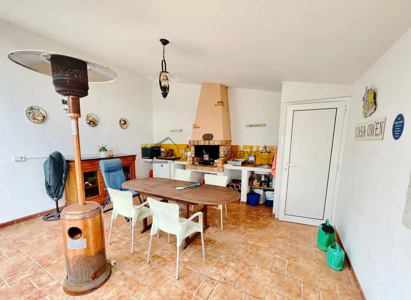 Cuina de Casa o xalet en venda en L'Ametlla de Mar  amb Calefacció, Jardí privat i Piscina