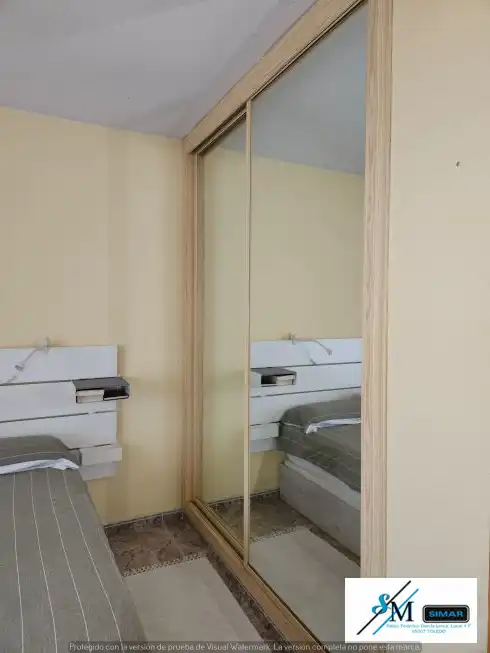 Habitación de Casa adosada en venta en Numancia de la Sagra con Aire acondicionado, Calefacción y Jardín privado