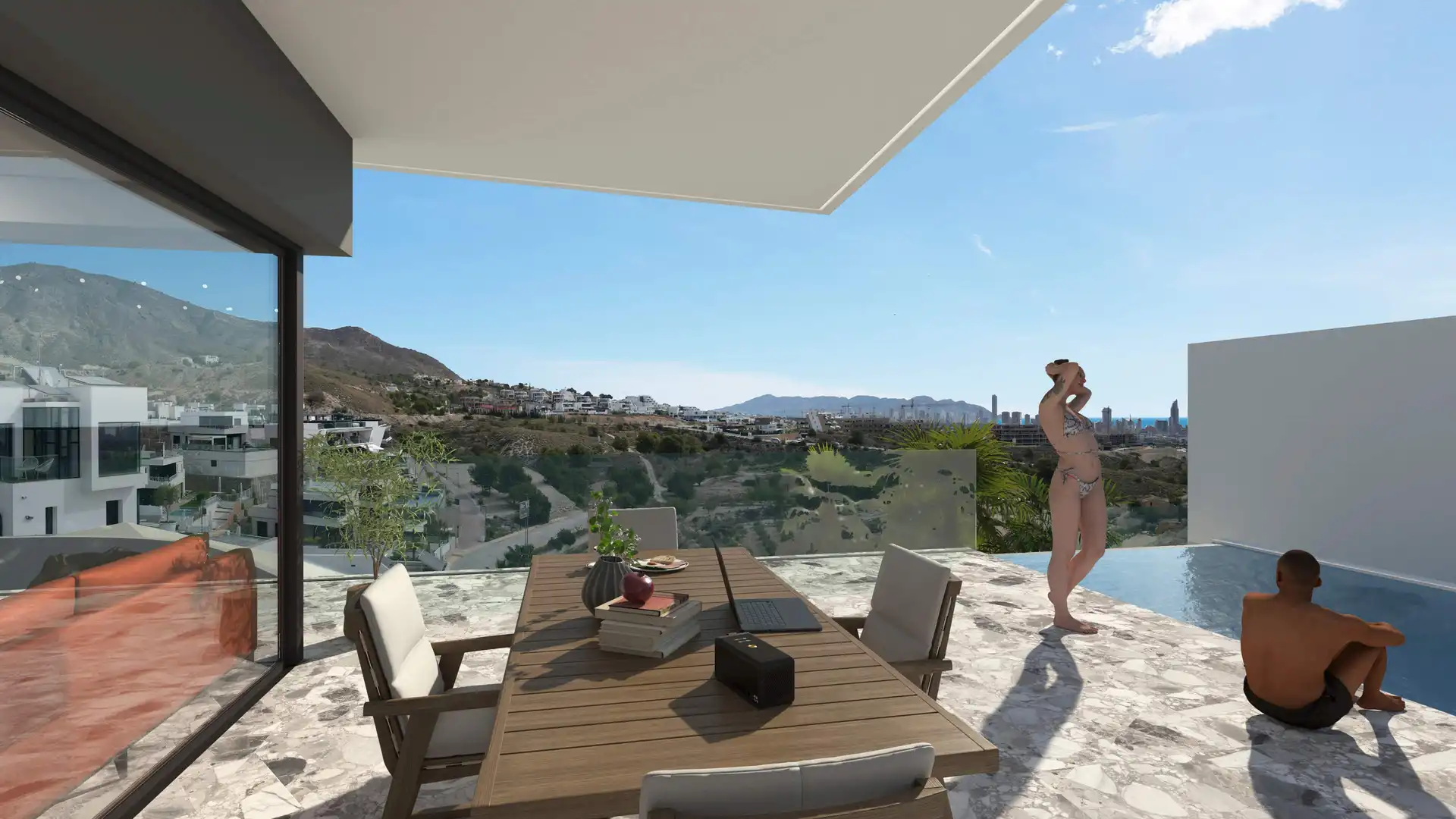 Appartement compact avec piscine à vendre à Balcón de Finestrat - Terra Marina, imagen 2