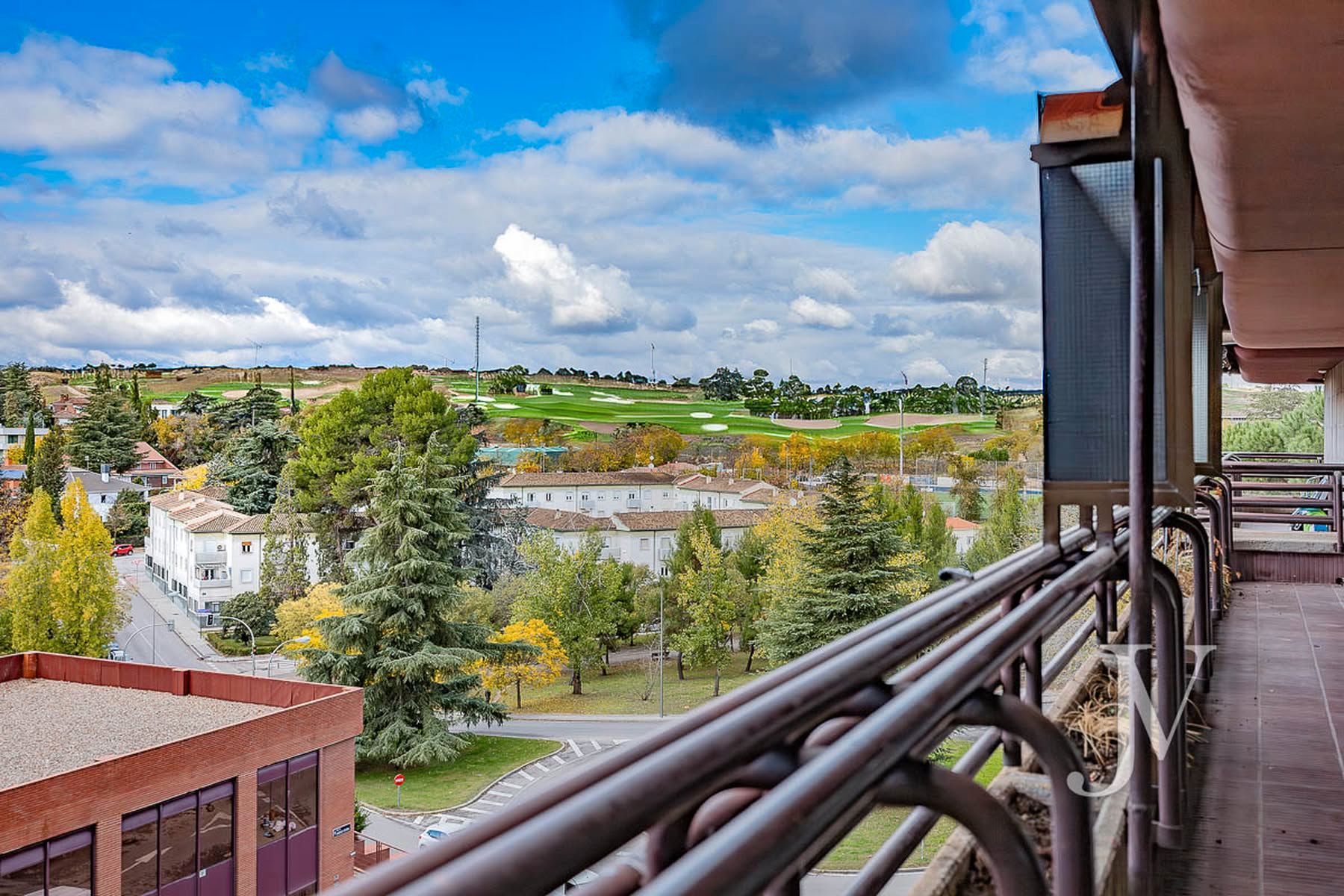 Terrace of Flat for sale in  Madrid Capital  with Heating, Terrace and Storage room