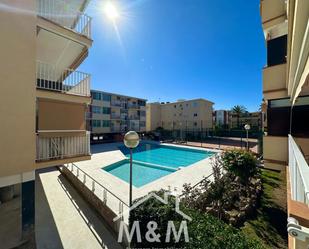 Swimming pool of Flat to rent in Castelldefels  with Heating, Terrace and Community pool