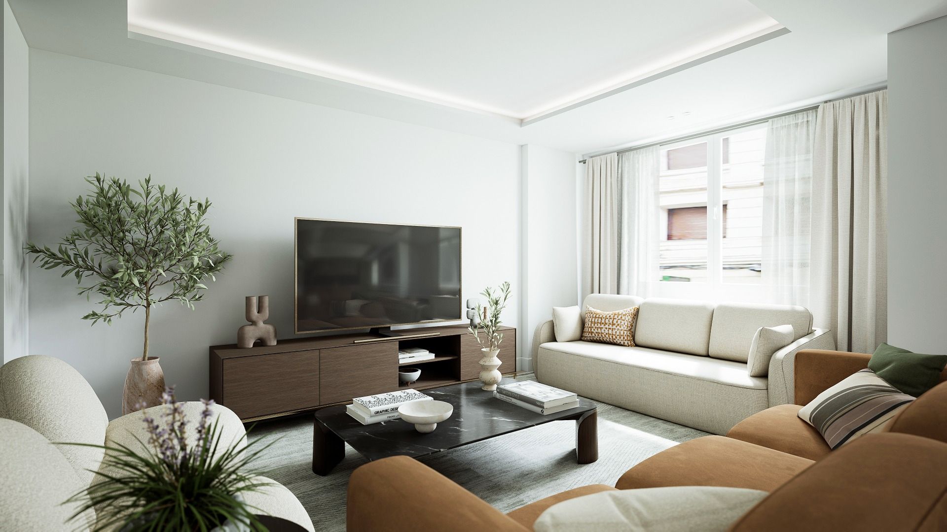Living room of Flat for sale in Bilbao 