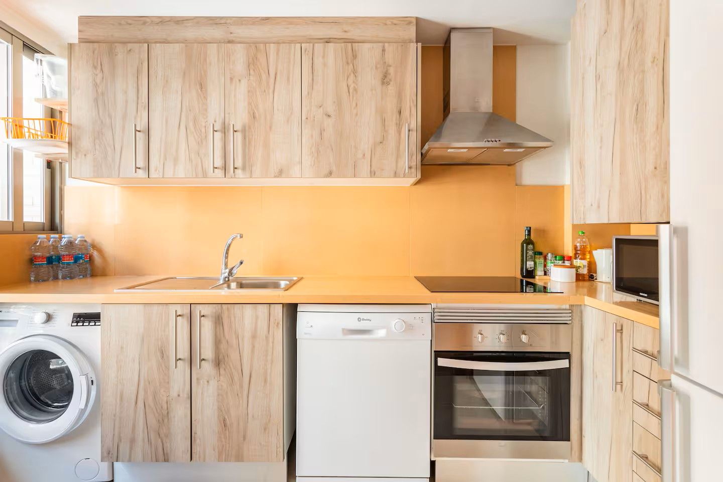 Cocina de Piso de alquiler en Dénia con Aire acondicionado, Calefacción y Amueblado