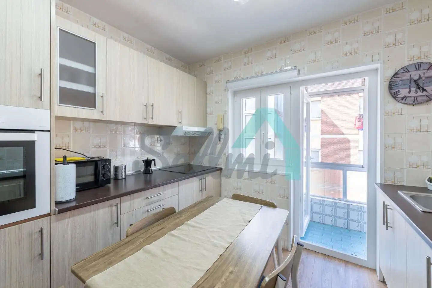 Küche von Wohnung zur Miete in Oviedo  mit Heizung, Terrasse und Möbliert