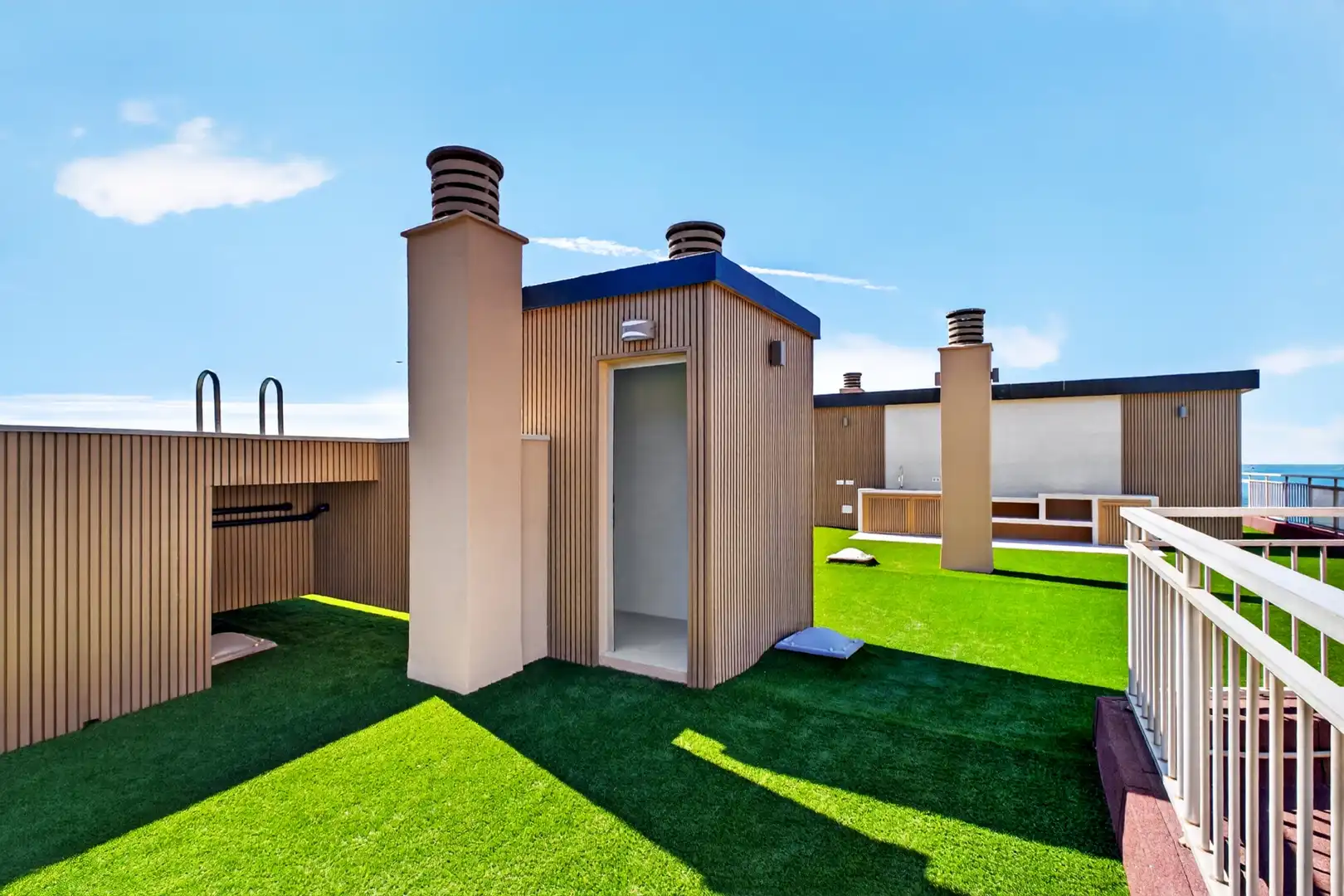 Vista exterior de Ático en venta en Málaga con Aire acondicionado, Terraza y Piscina