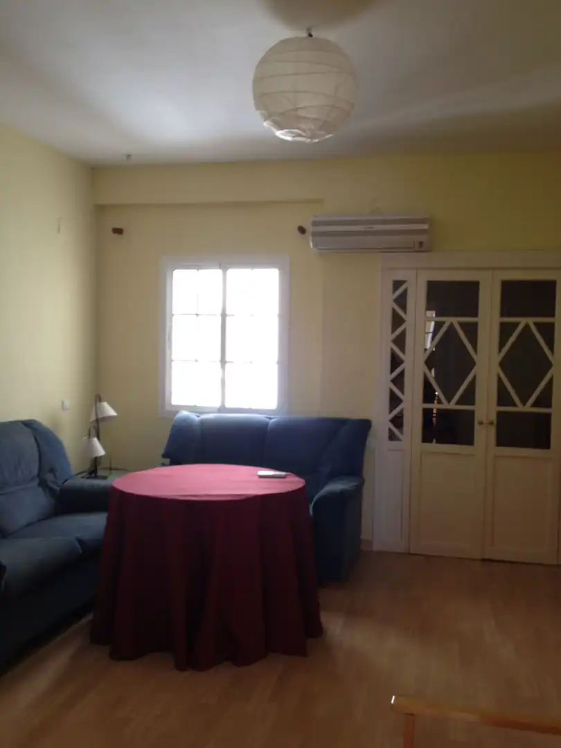 Sala de estar de Piso de alquiler en Sevilla con Aire acondicionado, Amueblado y Lavadora