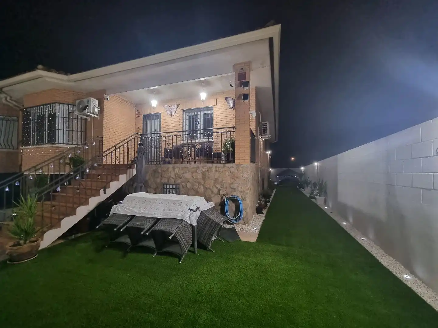 Terrassa de Casa o xalet en venda en Hormigos amb Aire condicionat i Piscina