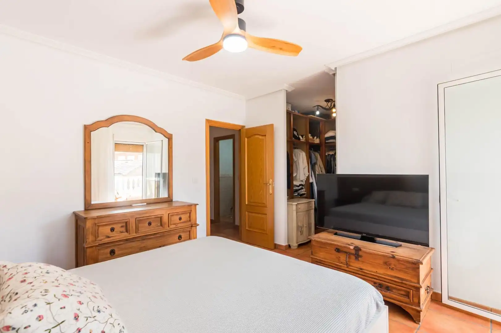 Bedroom of Duplexes for sale in Beniel  with Air Conditioner, Terrace and Storage room