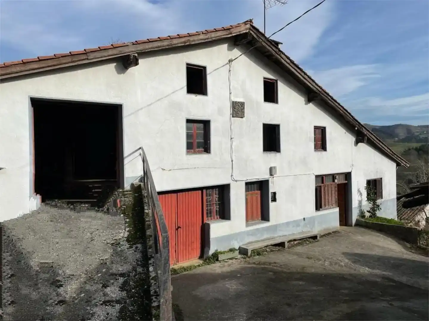 Vista exterior de Finca rústica en venda en Etxebarria 