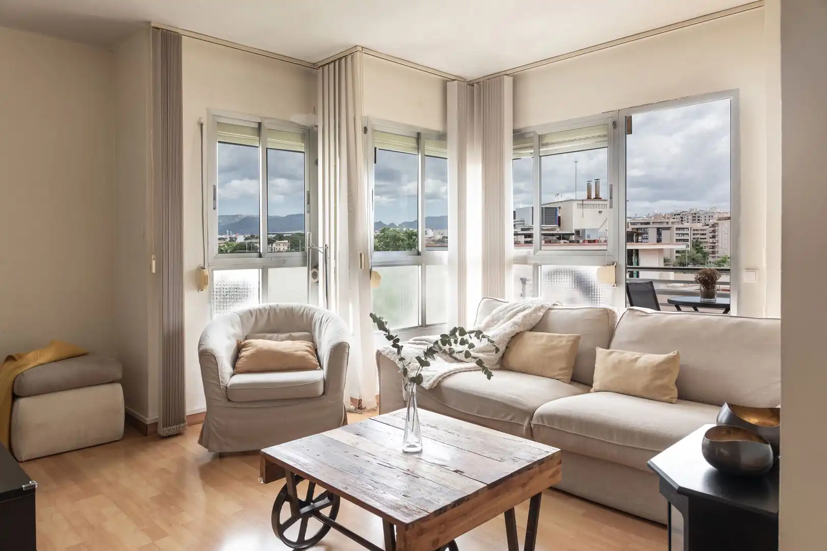 Sala de estar de Apartamento en venta en  Palma de Mallorca