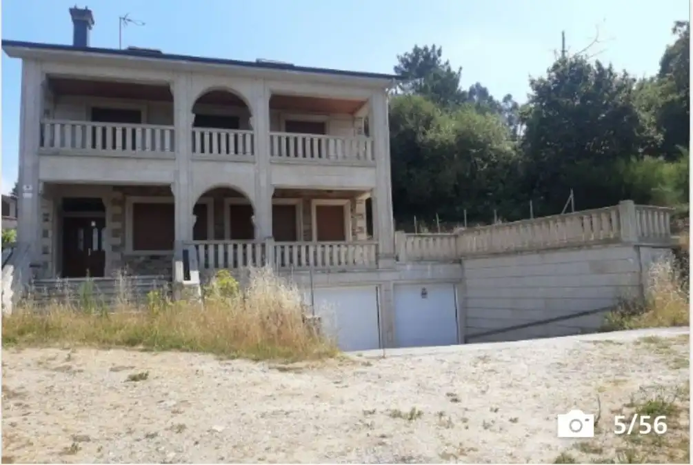 Vista exterior de Casa o chalet en venta en Oza dos Ríos con Jardín privado, Terraza y Trastero