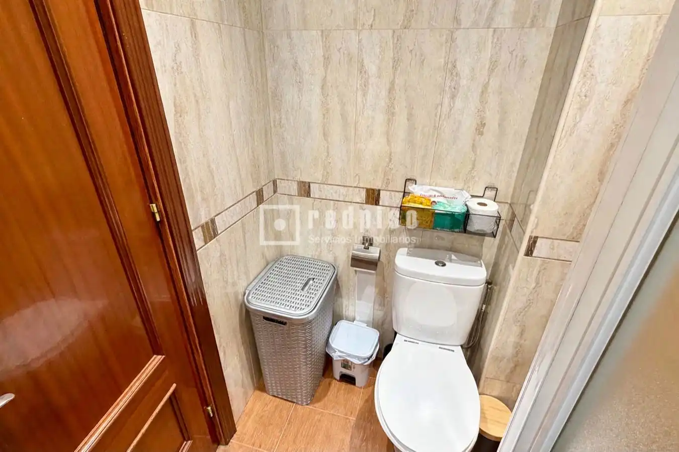 Badezimmer von Wohnung zum Verkauf in Torremolinos mit Klimaanlage