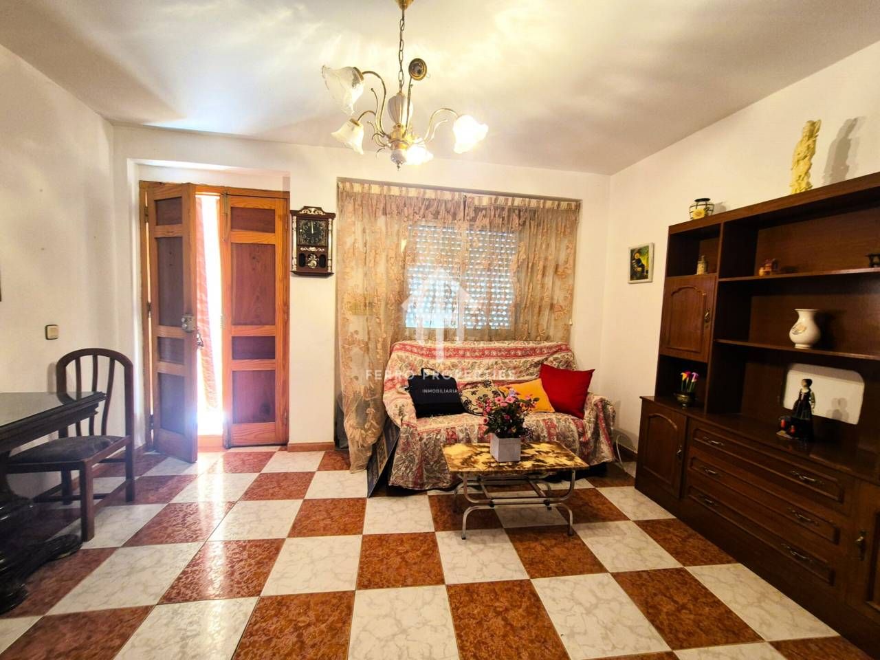 Sala de estar de Casa o chalet en venta en Algarinejo con Terraza y Amueblado