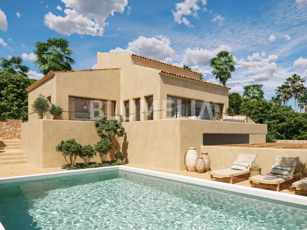 Garden of Houses for sale in Jávea / Xàbia  with Air Conditioner, Private garden and Terrace