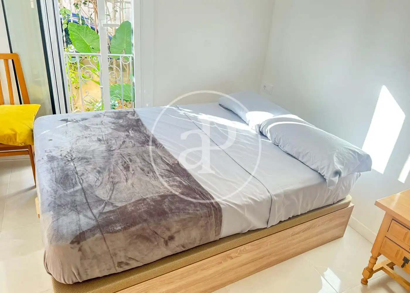 Bedroom of Houses for rent in Barcelona  with Air Conditioner, Heating and Terrace