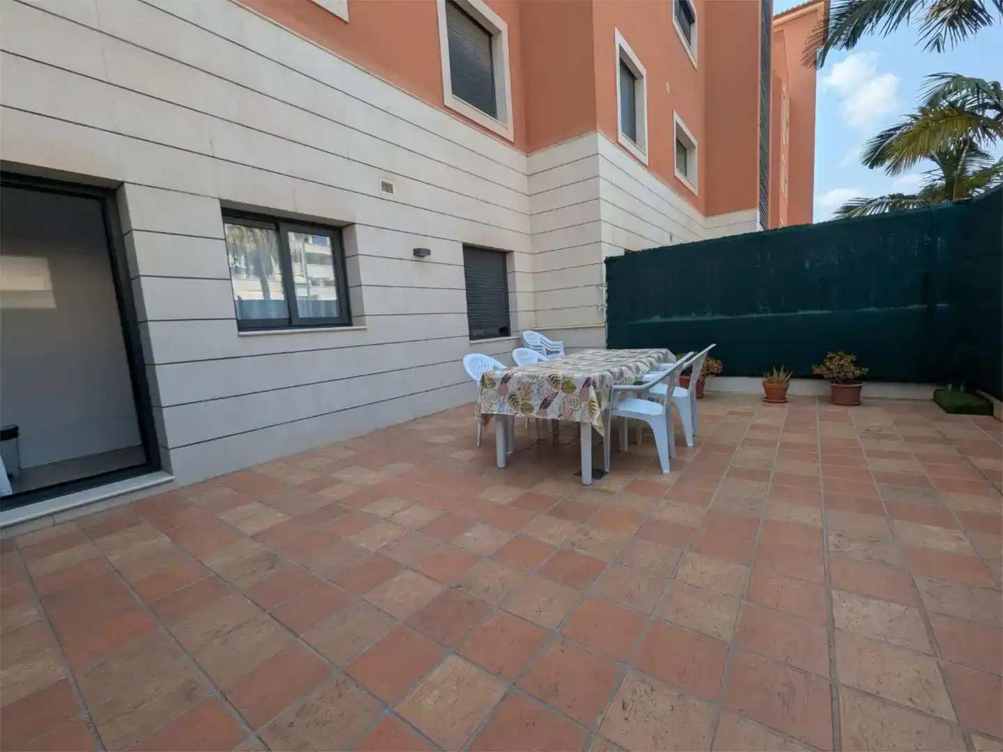 Terrassa de Planta baixa de lloguer en Dénia amb Aire condicionat, Piscina i Moblat
