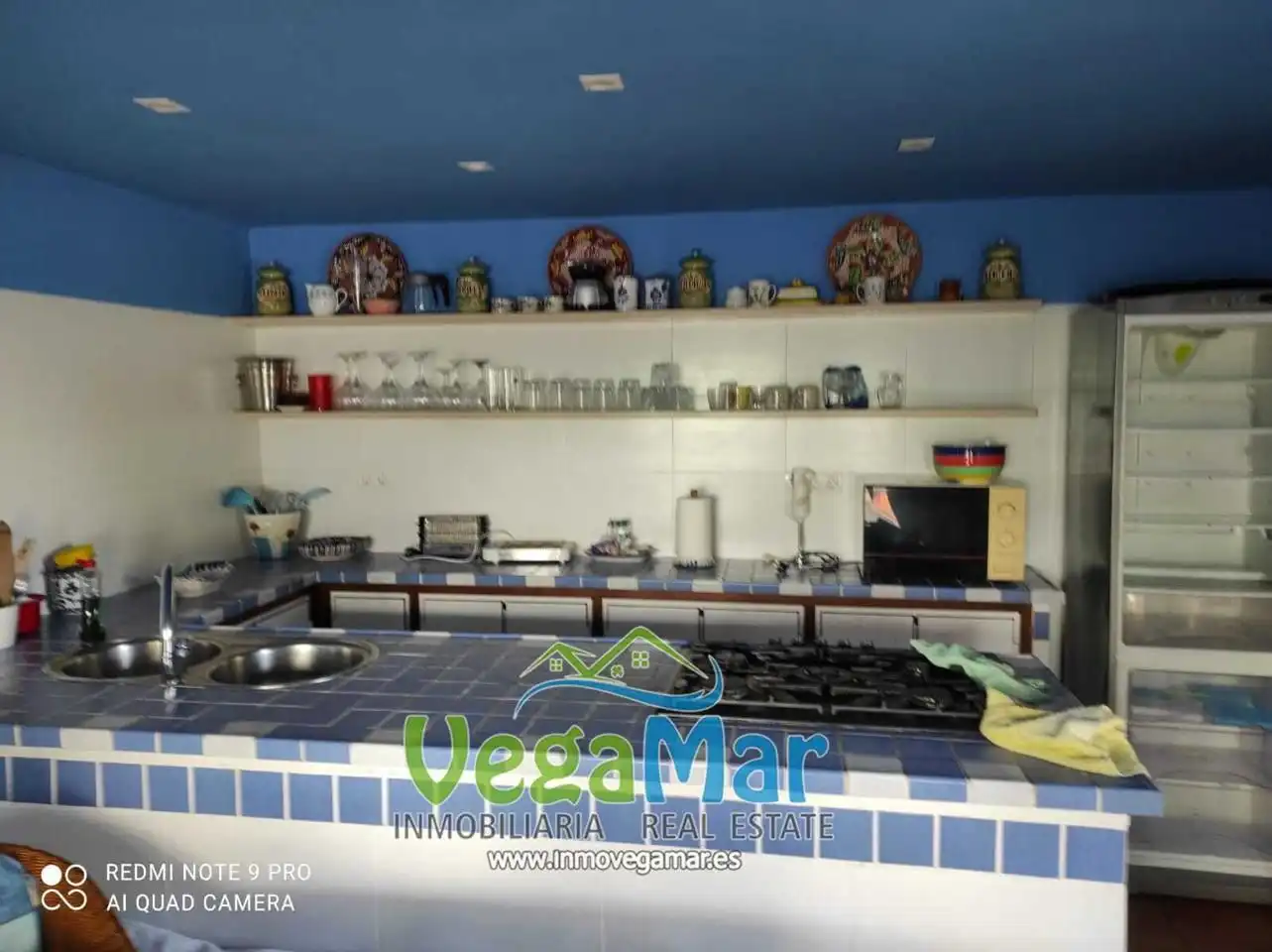 Cocina de Casa o chalet en venta en Almuñécar con Aire acondicionado, Jardín privado y Terraza