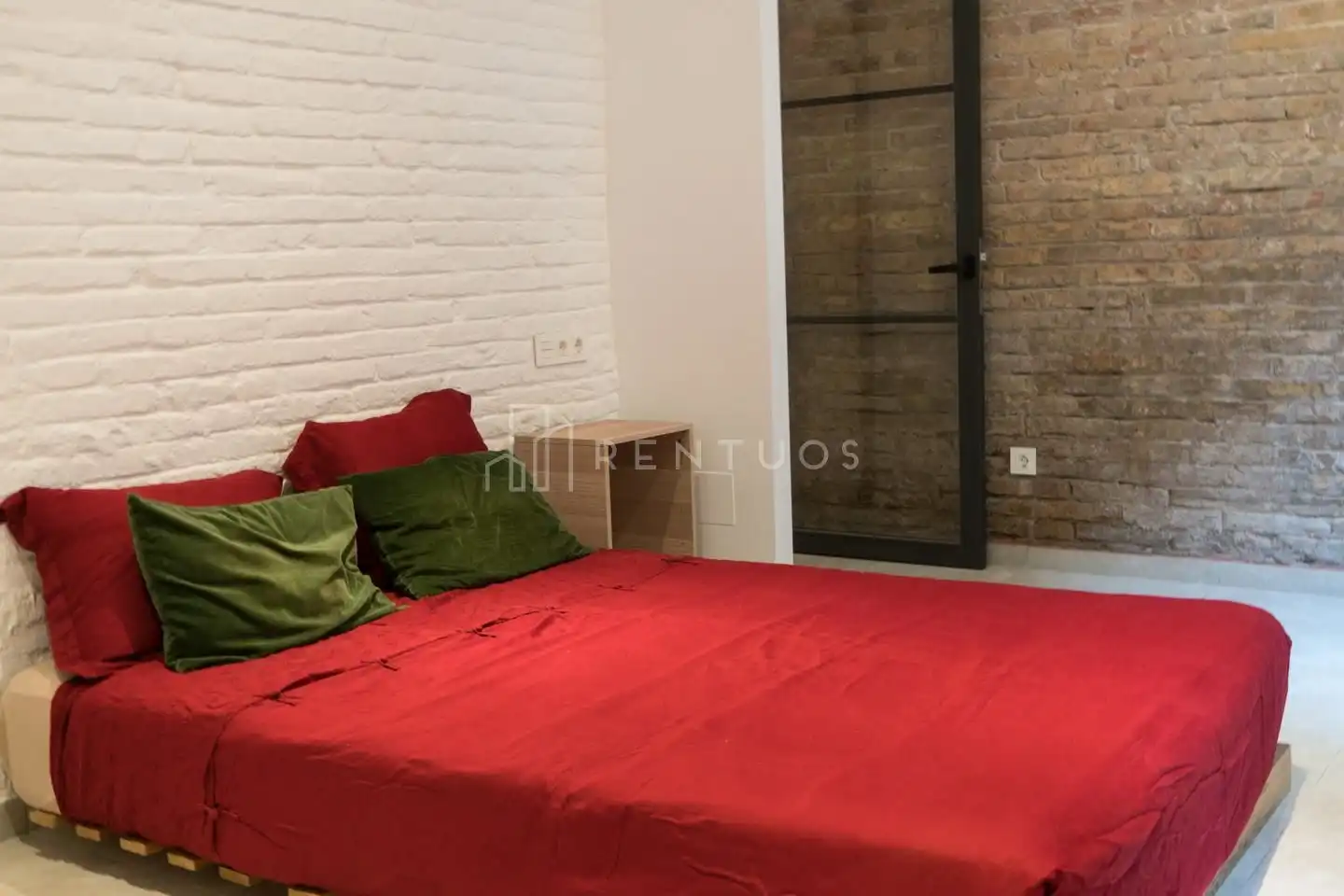 Habitación de Dúplex de alquiler en Barcelona con Aire acondicionado, Terraza y Amueblado