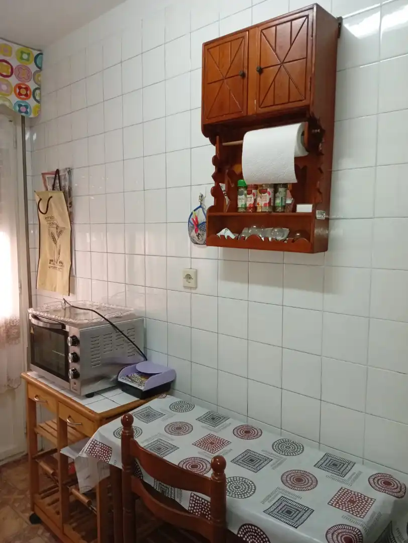 Cocina de Piso en venta en Gijón  con Calefacción, Parquet y Terraza