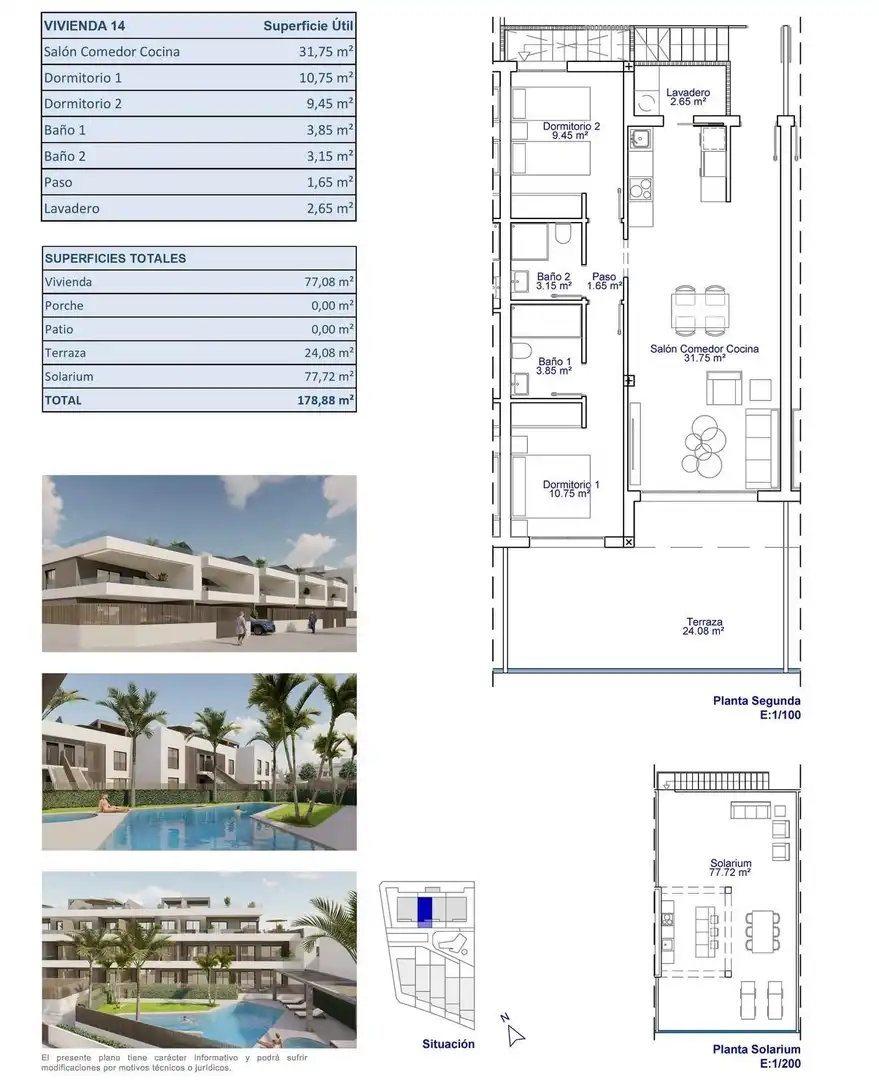 Penthouse mit Pool zum Verkauf in Pilar de la Horadada ciudad, imagen 12
