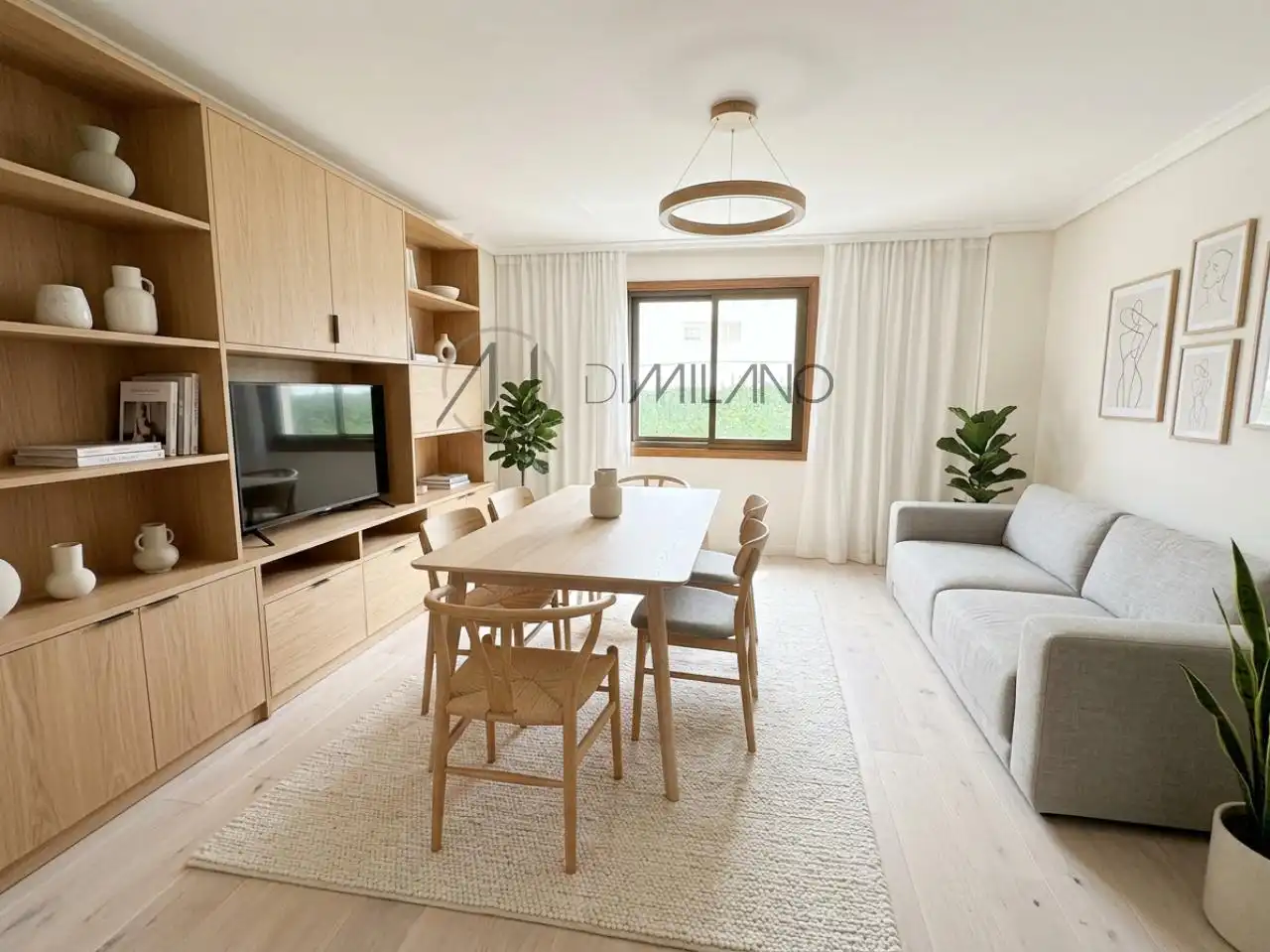 Living room of Flat for sale in Vigo   with Storage room and Balcony