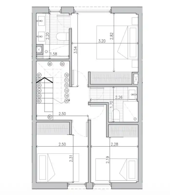 Casa aparellada amb terrassa en venda a Carrer dels Cirerers, imagen 15