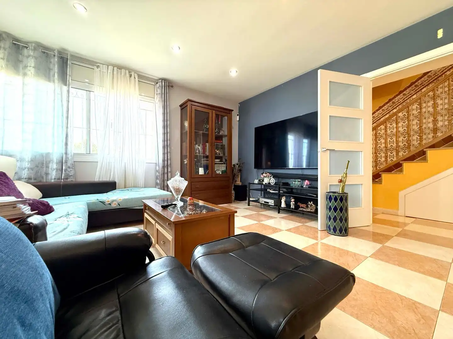 Living room of Houses for sale in Perafort  with Air Conditioner, Heating and Private garden