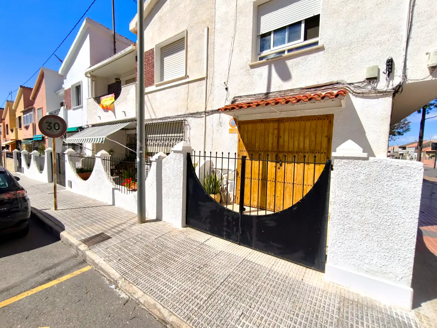 Vista exterior de Casa o chalet en venta en Cartagena con Aire acondicionado, Calefacción y Jardín privado