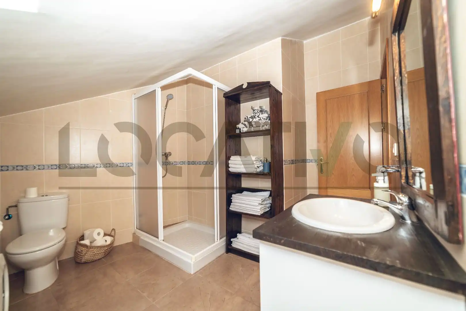 Bathroom of Flat for sale in Villanueva de la Vera  with Air Conditioner and Heating