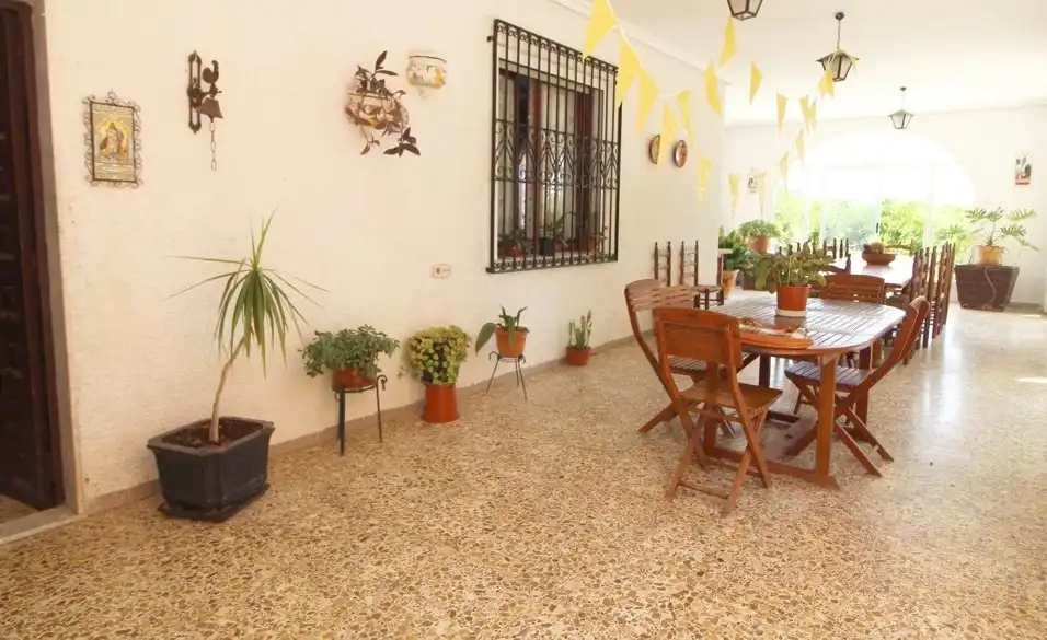 Terraza de Casa o chalet en venta en Elche / Elx con Jardín privado