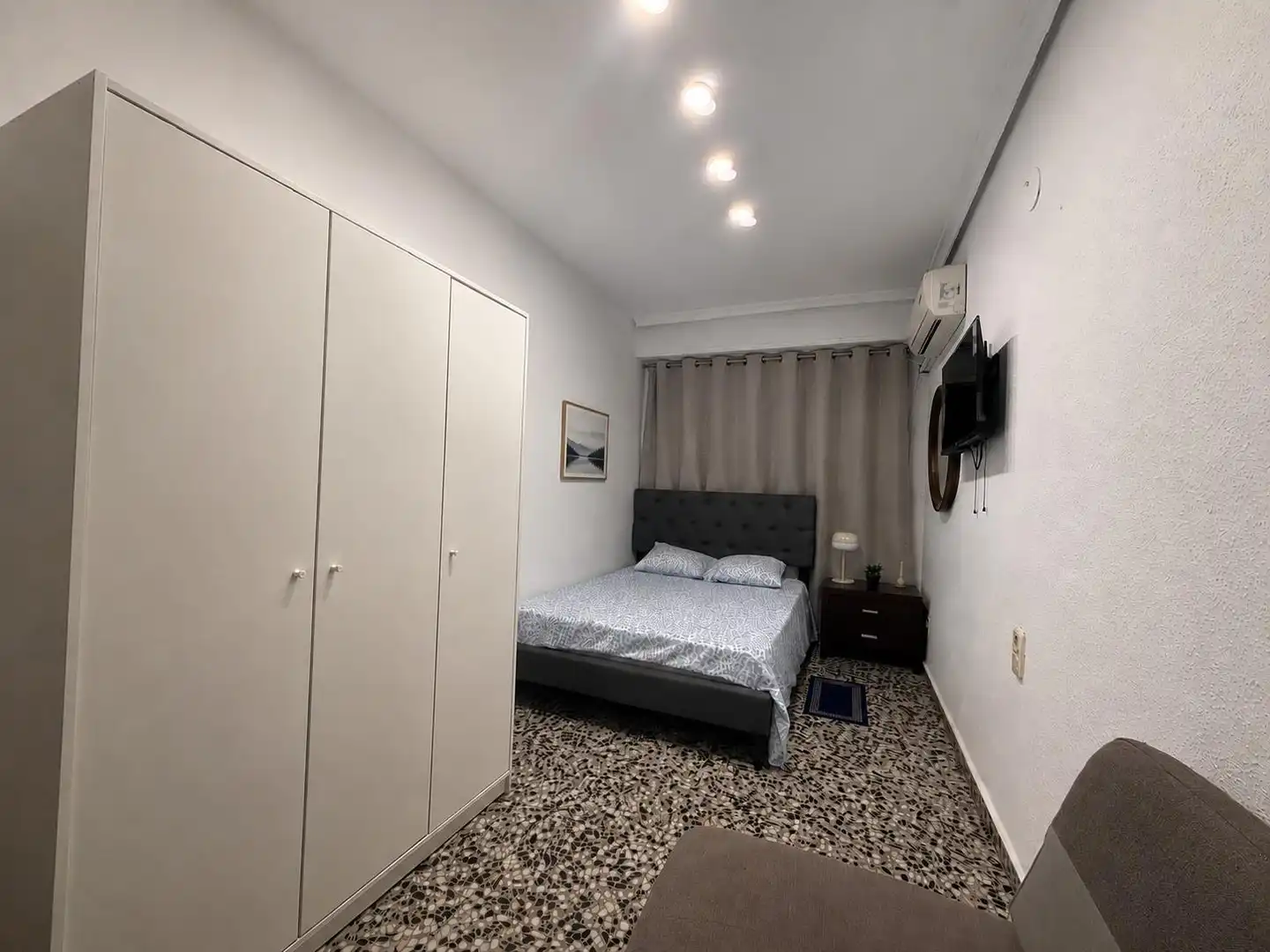 Habitación de Piso para compartir en Massanassa con Aire acondicionado y Amueblado