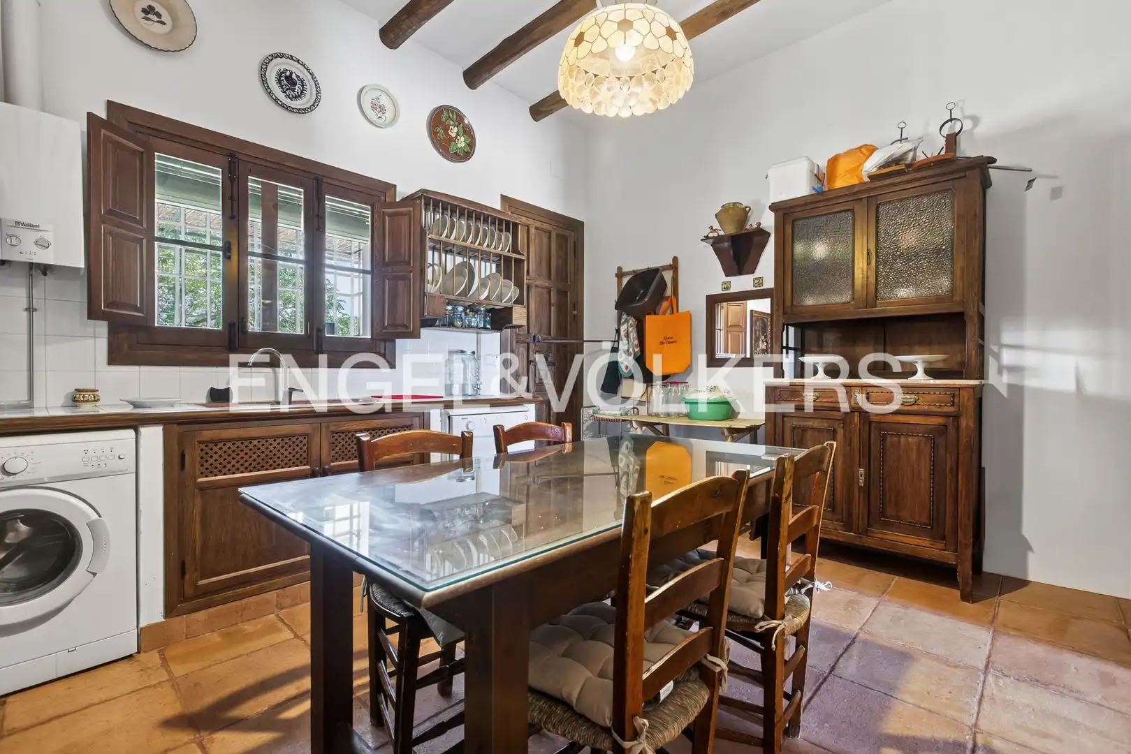 Cocina de Casa o chalet en venta en Osuna con Calefacción, Jardín privado y Piscina