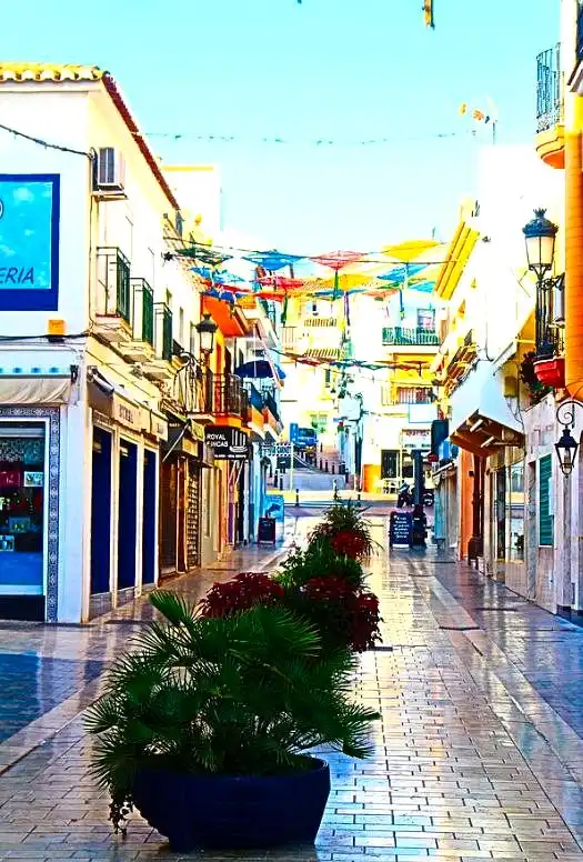 Exterior view of Houses for sale in Benalmádena  with Air Conditioner, Heating and Private garden