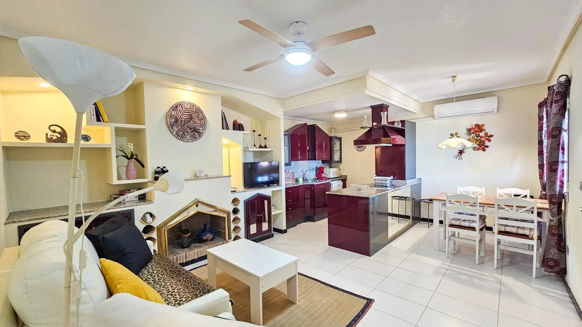 Cocina de Casa o chalet en venta en Orihuela con Aire acondicionado, Jardín privado y Terraza