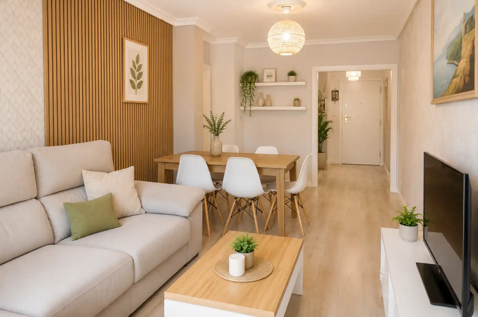 Sala de estar de Piso en venta en Langreo con Calefacción, Terraza y Trastero